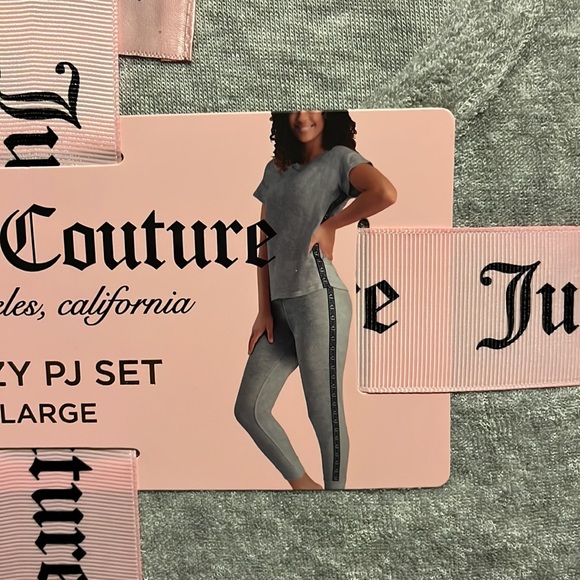 NWT! Juicy Couture PJ set. Perfect gift set! Size L. - Picture 2 of 3